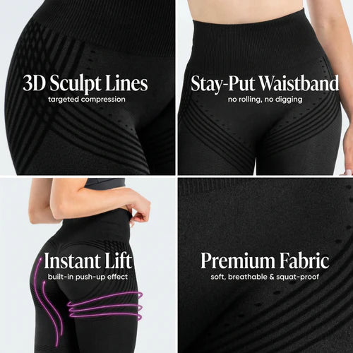 Sculpt 3D™ – Lift & Smooth Leggings | Clinically Tested | Instant Butt Lift